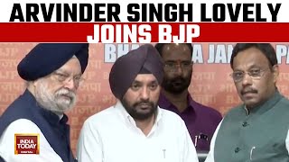 Arvinder Singh Lovely Joins BJP Days After Quitting Delhi Congress Chief Post | Lok Sabha Elections
