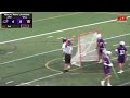 ephs highlights williams mens lacrosse vs amherst april 15th 2023