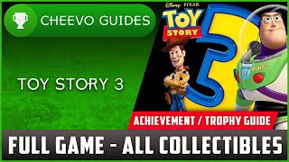 Toy Story 3 - FULL GAME *XBOX 360* (All Collectibles)