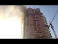 dubai building fire 1 killed 300 rescued