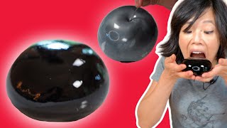 Grass Jelly Raindrop -- GIANT BOBA