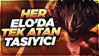 KAYA GİBİ | YUKSEK ELO TEK ATAN MALPHITE | HER ELODA TAŞI | FULL AP 25 KILL | KassadinsCreed