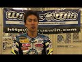 minimoto4ｈ耐久ロードレース　決勝後　長谷部選手