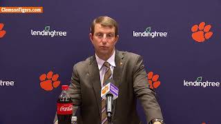 Coach Swinney Weekly Press Conference || Week 8 || Boston College