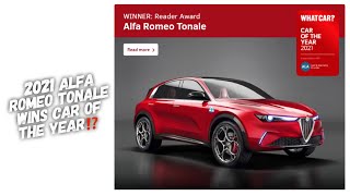 The Alfa Romeo Tonale WINS Car Of The Year Reader Award 2021!