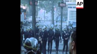 SYND 27/05/1970 POLICE AND LEFTISTS STUDENTS CLASH AT THE SORBONNE SCIENCE FACILITY CAMPUS