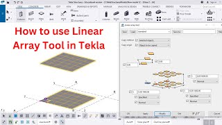 Linear Array | Array in Tekla | Part-2 | Tamil
