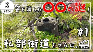 【交野】姿を消した地蔵堂の謎！私部街道をさんぽ。#1【散歩】