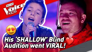 Max' beautiful ANGELIC VOICE made the coaches fall in love in! 😍 | The Voice Kid