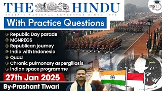 The Hindu Analysis | 27th January 2025 | The Hindu NewsPaper Today With Practice Questions