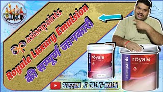 Royale Luxury Emulsion / Asian Paints रॉयल लक्ज़री इमल्शन की सम्पूर्ण जानकारी/ Vlog - 14