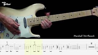 Joan Jett - I Love Rock 'N' Roll Guitar Lesson With Tab (Slow Tempo)