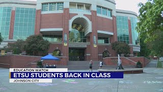 ETSU students return to classes for fall 2024 semester