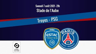 Troyes Paris Saint-Germain ligue 1 Uber Eats ⚽️