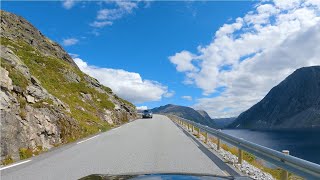 【4K60】 Driving in Norway - Langvatnet to Dalsnibba - Geiranger Skywalk