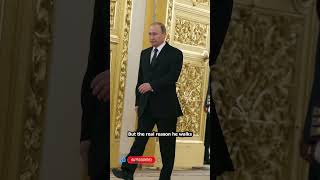 Putin's Weird Walk EXPLAINED 🤔 #putinmemes #putin #russia #ukraine #usa