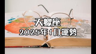 天蠍座2025年1月運勢💡+指引🎐