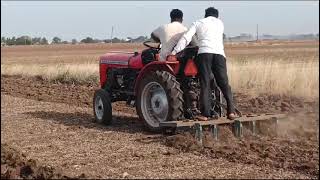 Massey Ferguson 5225 Demo in Heavy Cultivator(Panchiya)