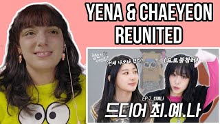 Lee Chaeyeon - Challenge Delivery Episode 7: Finally Reunited with Yena  | IZ*ONE REACTION