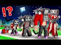 JJ VAMPIRE TV MAN Life Cycle! JJ EVOLUTION with MIKEY in Minecraft - Maizen