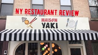 NYC Restaurant review / Maison Yaki - Yakitori with a French twist!