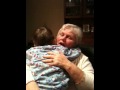 Grandma sings a lullaby