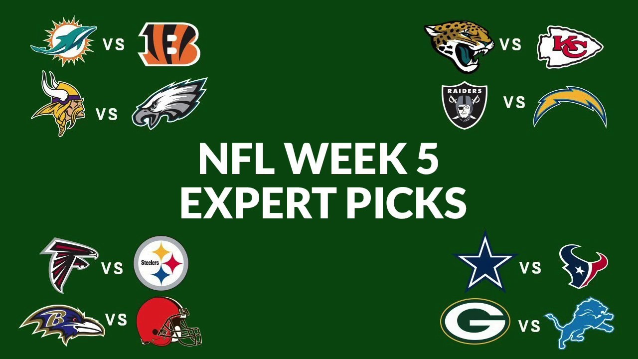 Week 5 Nfl Picks Youtube