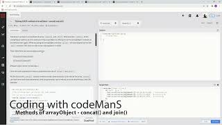 Codewars 8 kyu Simple Training JS #29 Methods of arrayObject --- concat() sort() JavaScript