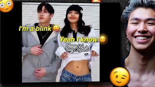 Athlete react to Straykids are real BLINKS