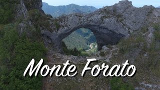 Con il Drone Attraverso il Monte Forato - Alpi Apuane