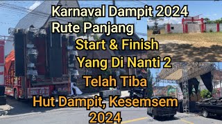 Karnavl Shoundsistem✨Rute Start & Finish, Karnaval Dampit 2024,