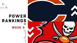 NFL Week 5 Power Rankings!