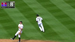 STL@COL: Descalso leaps to rob Carpenter of a hit