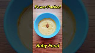 A Super Nutritious First Food For Babies🍌 #Creamy Banana Puree #babyfood#youtubeshorts #trending