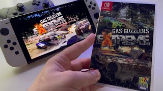 Review Gas Guzzlers | Switch OLED handheld gameplay