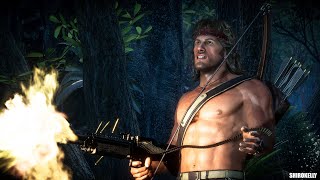 Mortal Kombat 11: All Rambo Quotes [QHD 1440p]