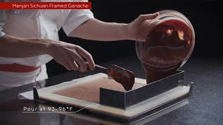 Step by Step Recipe by L'Ecole Valrhona Pastry Chef Roesz: the Manjari Sichuan Chocolate Bar