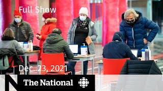 CBC News: The National | COVID stigma, Politics in 2021, James Webb telescope