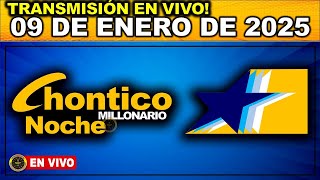 CHONTICO NOCHE: Resultado CHONTICO NOCHE del JUEVES 09 de Enero de 2025.