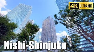 新宿区 西新宿 Nishi-Shinjuku, Shinjuku-ku【Tokyo Backstreet Walk】 (4K)