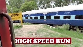 WAP7 Longest Rajdhani High Speed Run Delhi Mathura