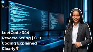 LeetCode 344 : Reverse String | Live Coding C++ | Step-by-Step Explanation 💯