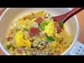 新手如何做好炒饭？super simple egg fried rice recipe