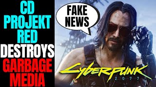 CD Projekt Red DESTROYS Fake News About Cyberpunk 2077 | Don't Trust Games Journ