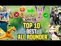 Top 10 best All Rounder for Solo Ranking! That can carry the game easily! Pokemon unite guide