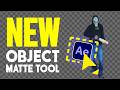 NEW After Effects Tool That Instantly Rotoscopes Anything! Object Matte Tool Tutorial 🎬🚀
