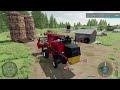 TARWE OOGSTEN Farming simulator 22 Timelapse #13