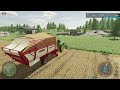 TARWE OOGSTEN Farming simulator 22 Timelapse #13