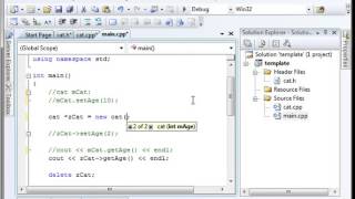 C 22 Class Constructors