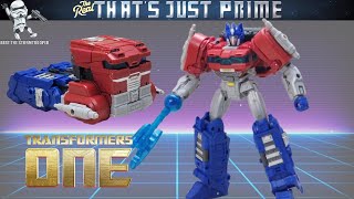 Transformers One Brave Commander Leader Class ORION PAX OPTIMUS PRIME! \